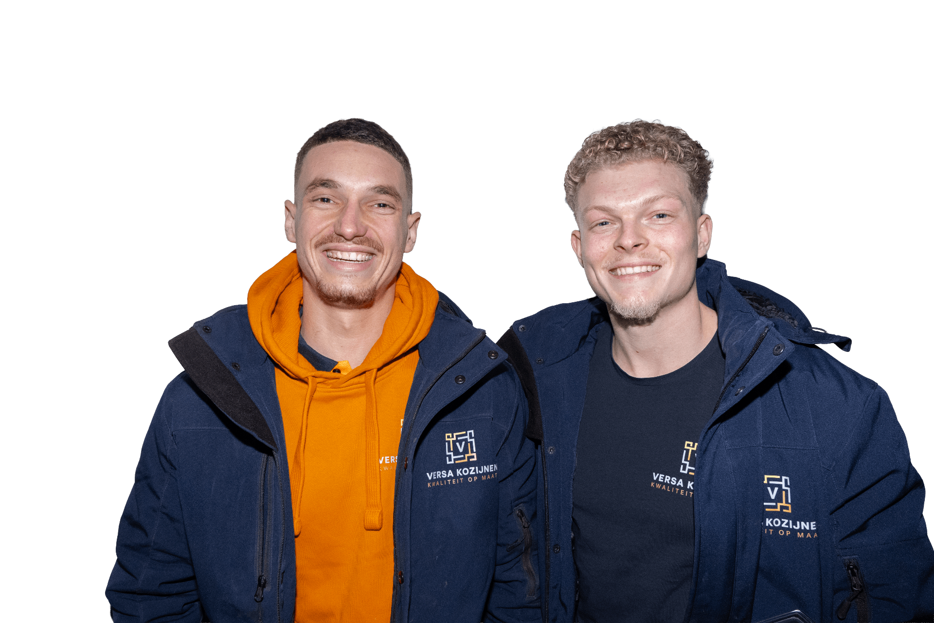 Jamie en Thijn — oprichters Versa Kozijnen